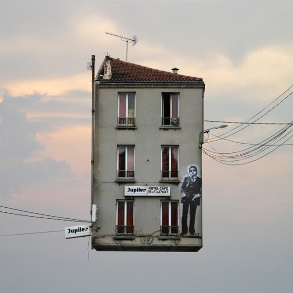 Flying Houses Laurent Chehere