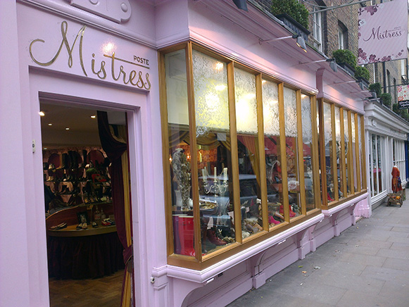 Magasin Mistress Londres