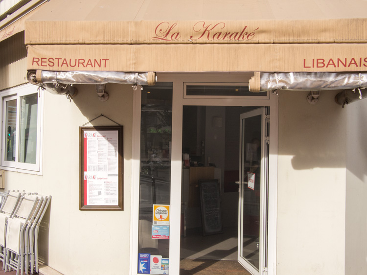 Restaurant libanais La Karaké Levallois Perret
