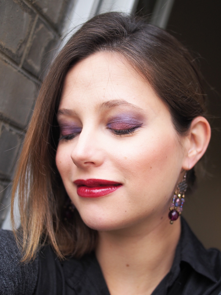 Rockygirl maquillage automne bordeaux