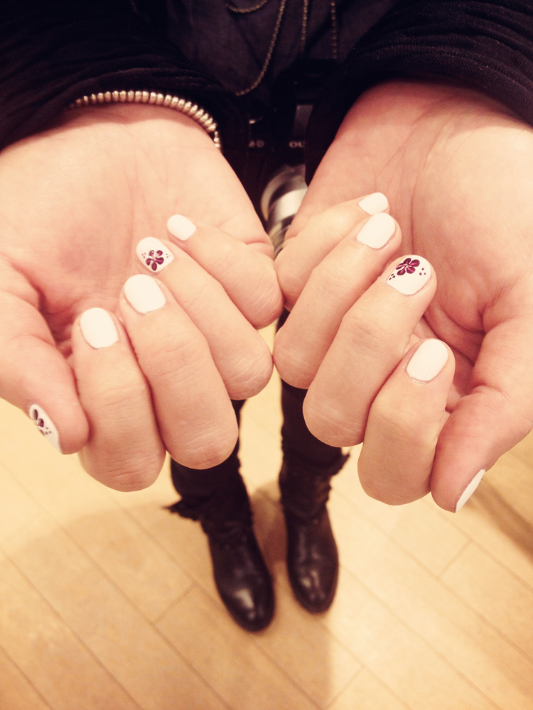 Tutoriel Nail Art fleur