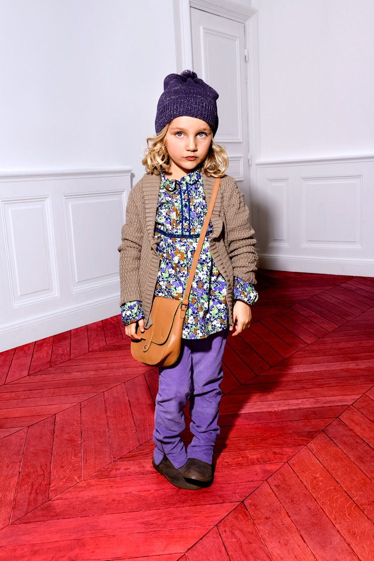 Bleu comme gris collection enfant La Redoute Automne 2014