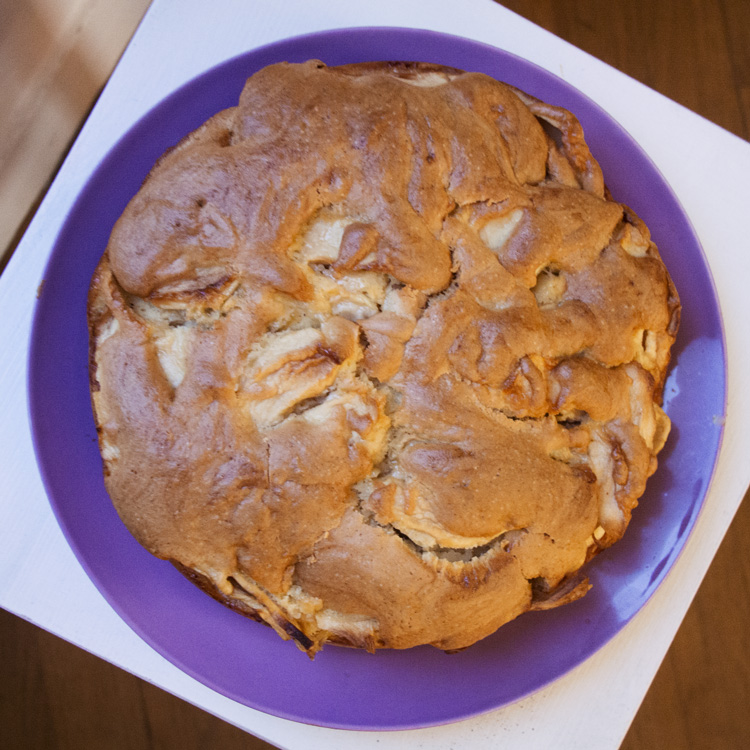 Recette Gâteau aux pommes amércain