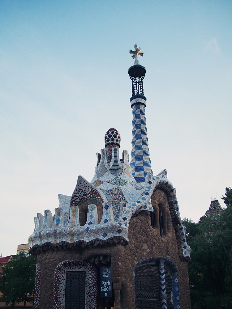 Parc Guell Gaudi Barcelone Espagne