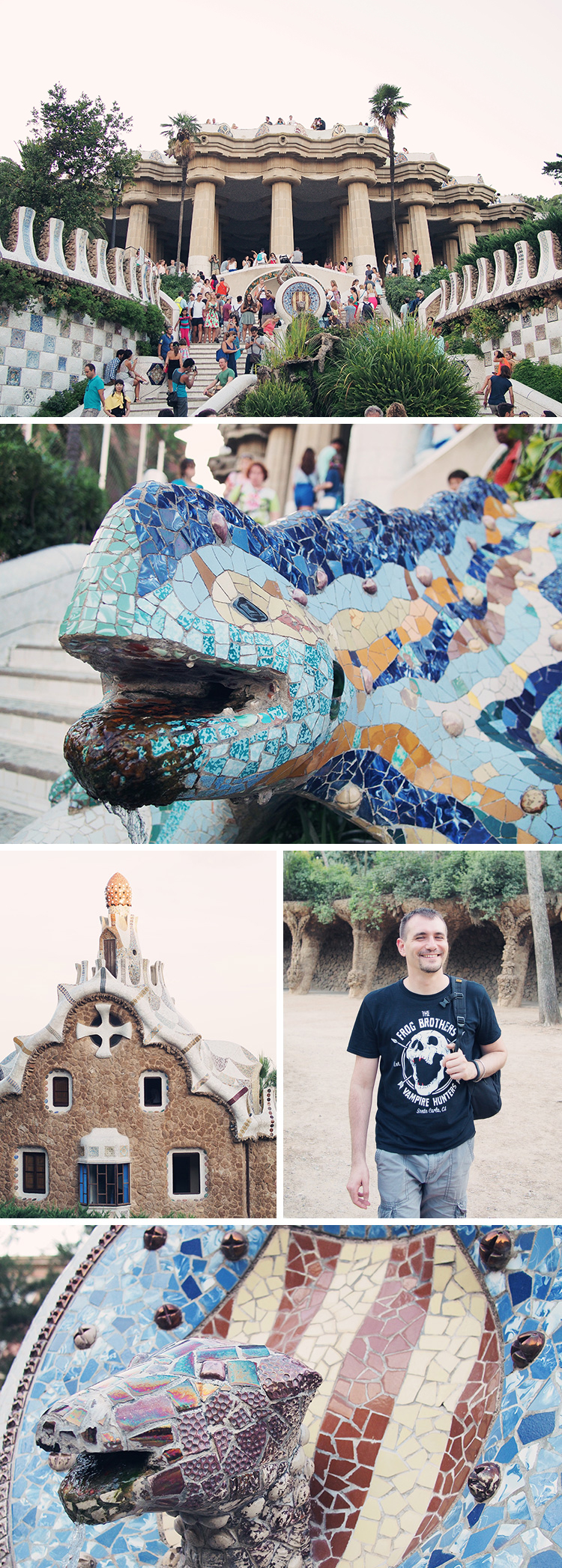 Parc Guell Gaudi Barcelone