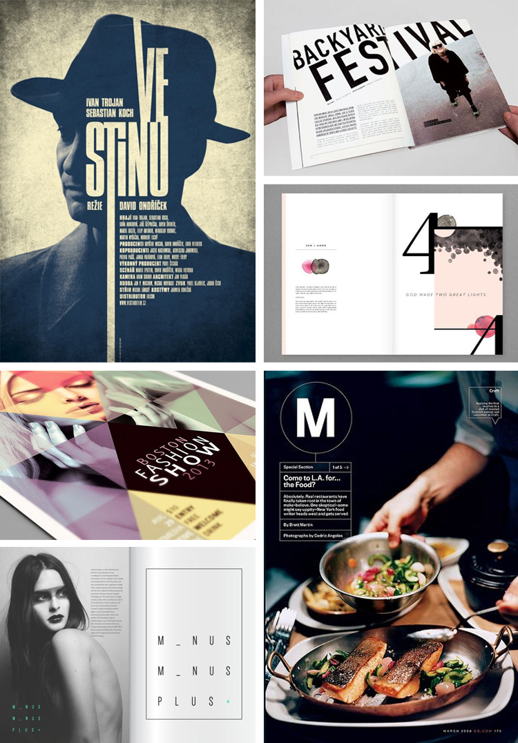 inspiration mise en page graphique