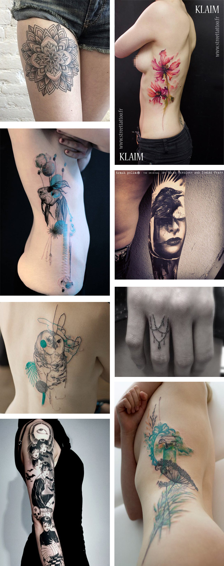 Inspiration tatouages rockygirlparis