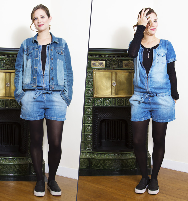 Rockygirl total look jean en hiver