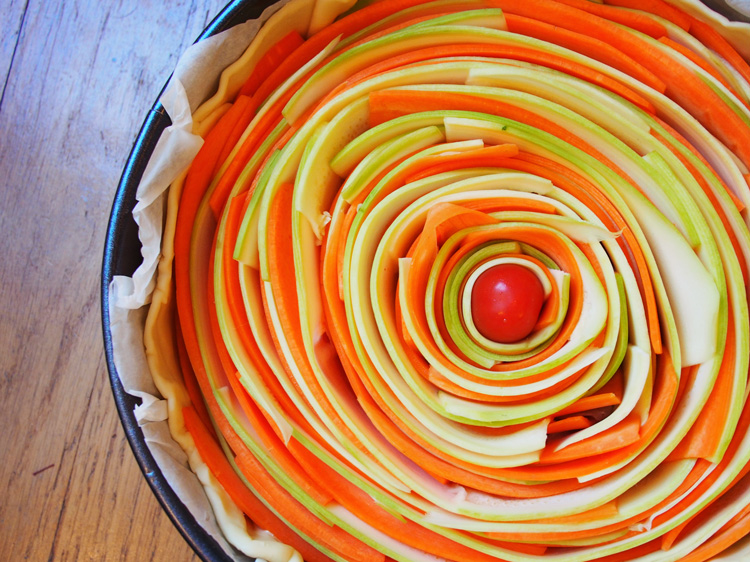 recette quiche aux légumes facile