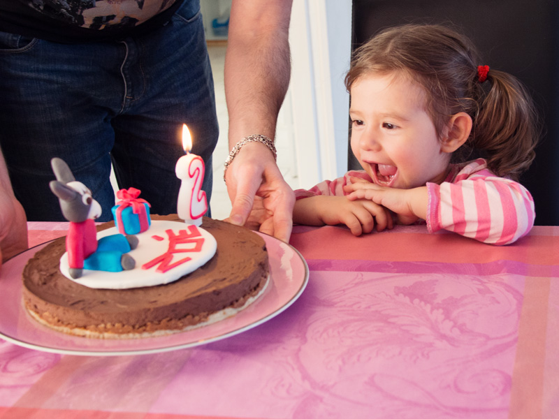 Anniversaire Zoé 2 ans