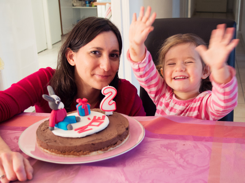 Anniversaire Zoé 2 ans