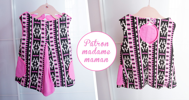 Tunique anita patron pour enfant couture Madame Maman