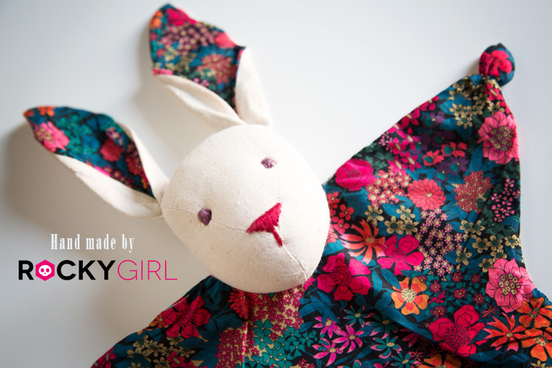 Doudou lapin DIY couture