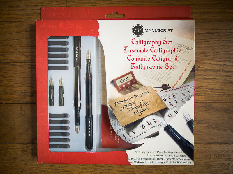 Kit de calligraphie