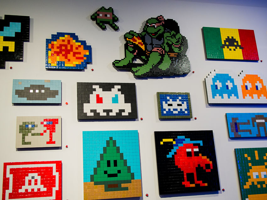 Musée en herbe invader