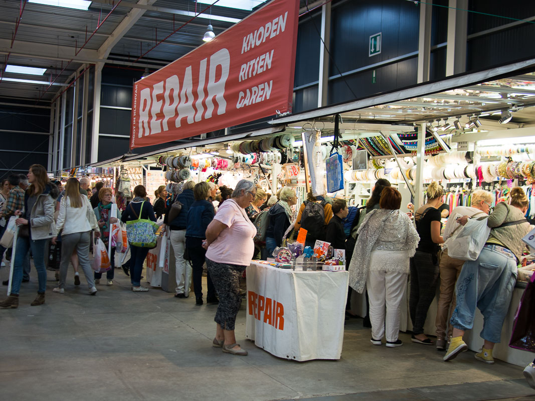 Marché au tissu