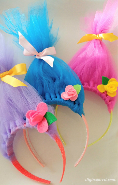 DIY-Troll-Hair-Headbands