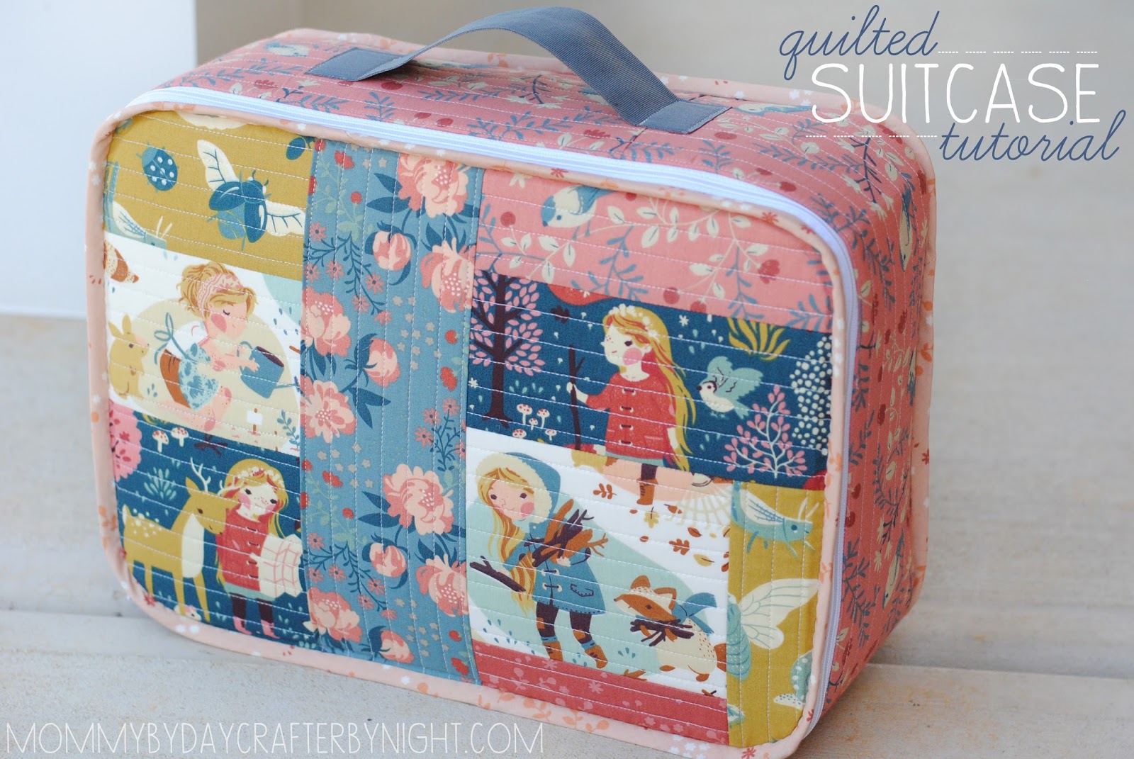 Quilted Suitcase Tutorial