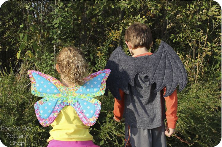 Wonderland Wings - Peek-a-Boo Pattern Shop