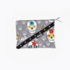 Trousse plate old school tete de mort