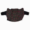 veste cerise brodée rockabilly cousue main 6-12 mois