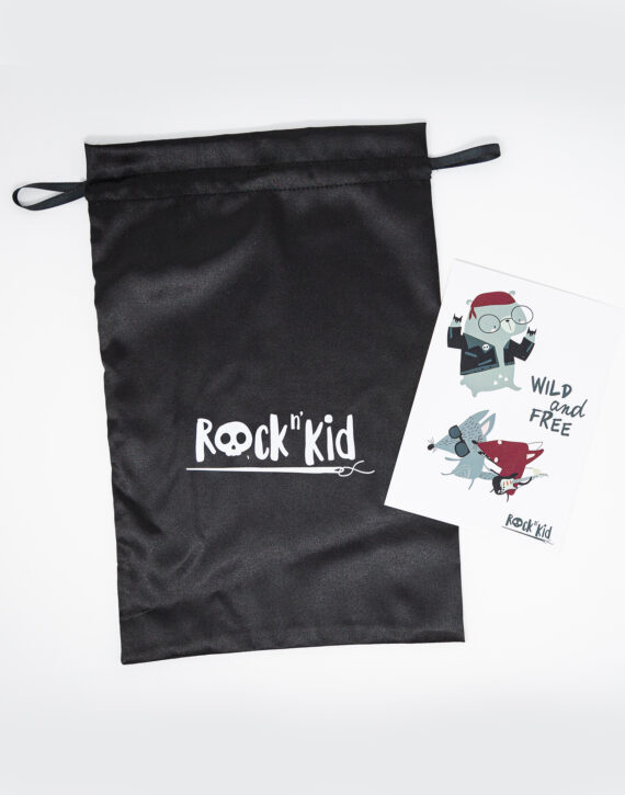 Kit cadeau pochon et carte postale