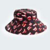 Chapeau bob reversible bébé cousu main en France