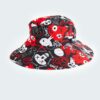 Chapeau bob reversible bébé cousu main en France