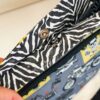 Sac tote bag cousu main taille XL motif motard rock