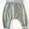 Sarouel adaptable pour bébé cousu main en jersey flèches gris