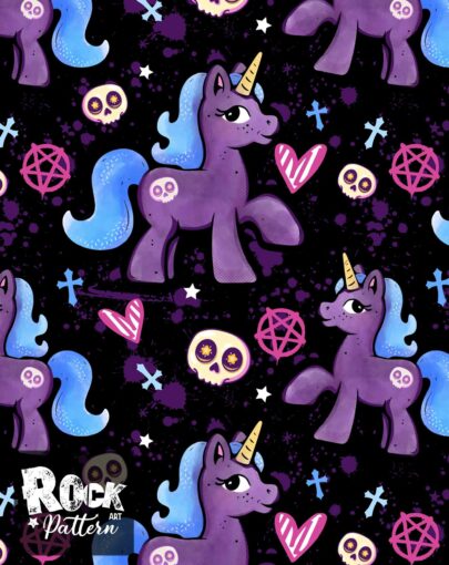 Unicorn pony