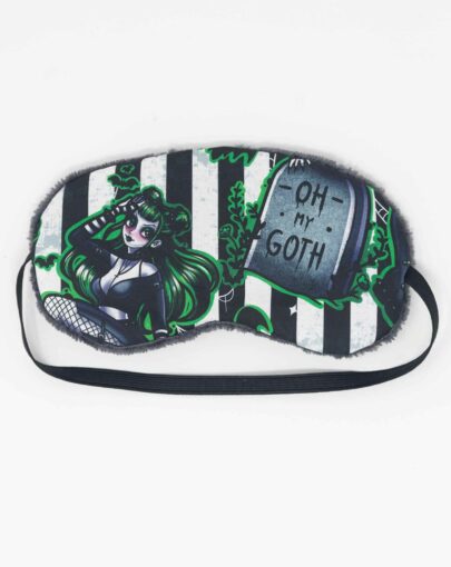 masque de nuit cousu main goth