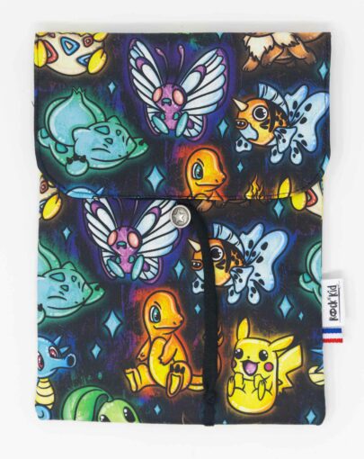 pochette à livre grand format, cousue main