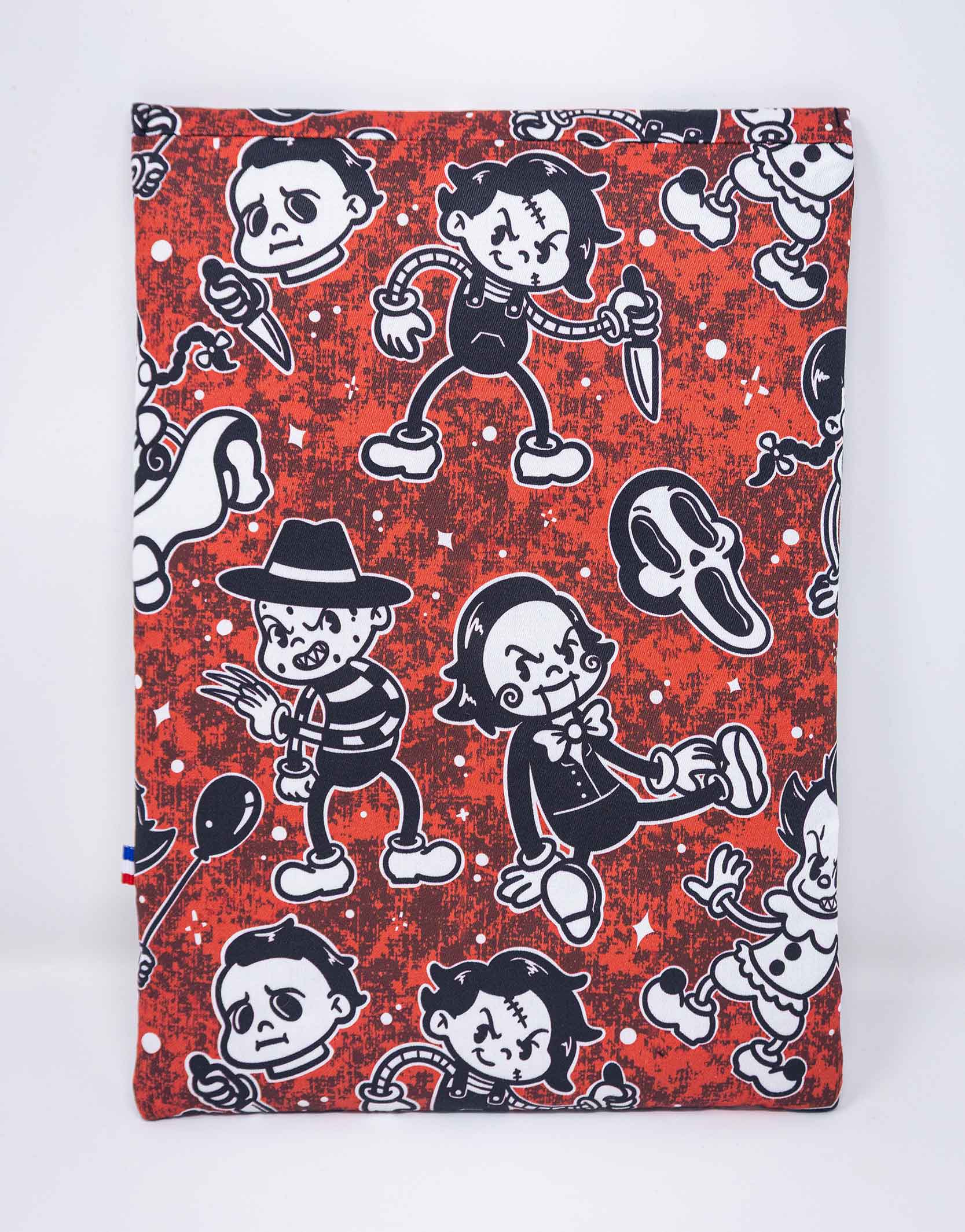 Pochette à livre grand format Horror cute