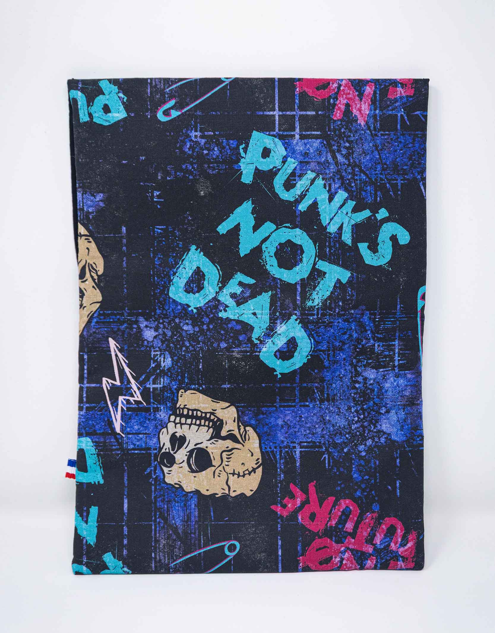 Pochette à livre grand format Punk’s not dead