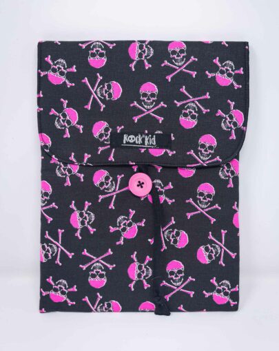 Pochette à livre broché, pochette livre de grande taille, cousu main.