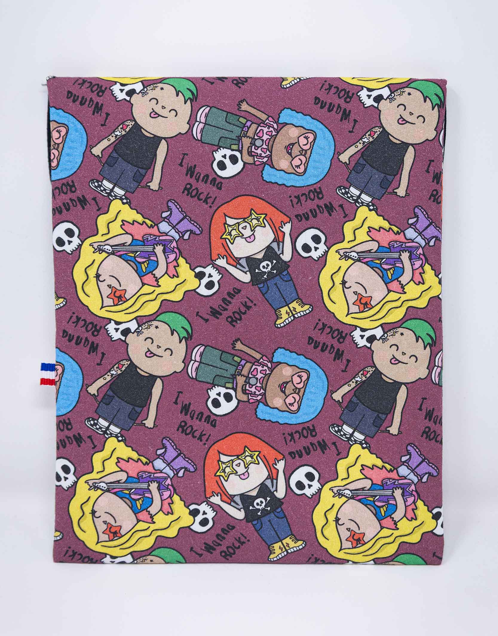 Pochette à livre manga Wanna rock