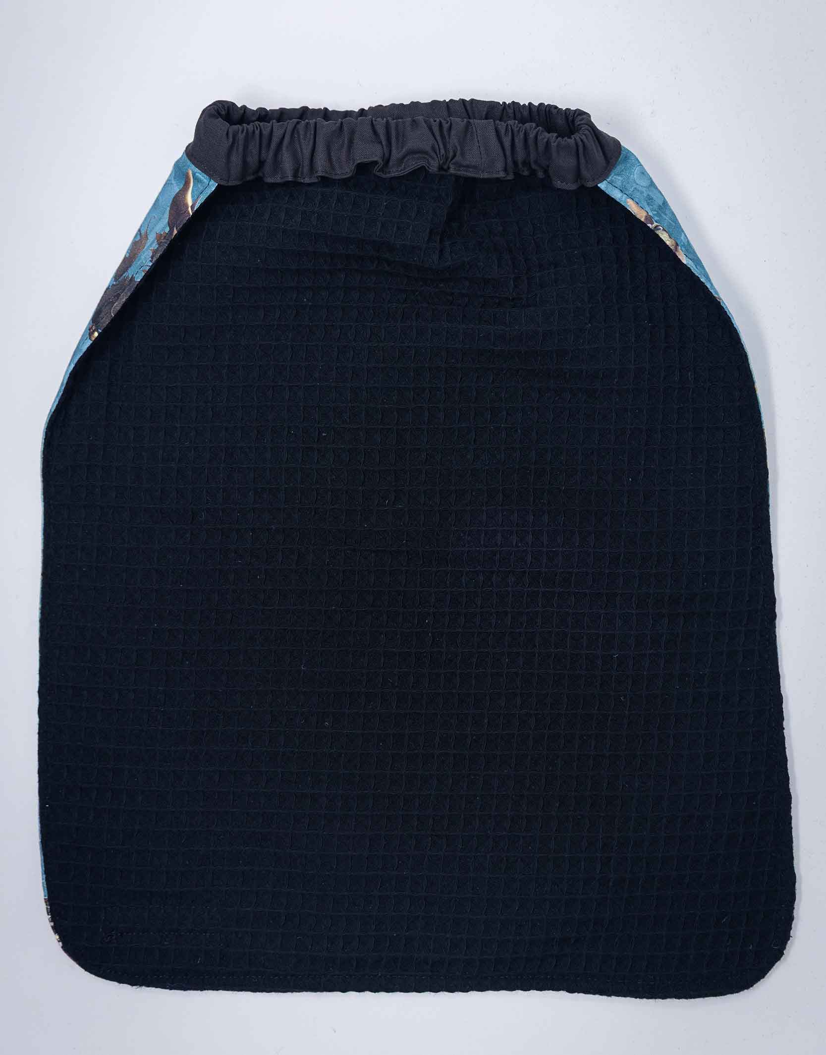 Serviette enfant avec élastique motif steampunk animaux