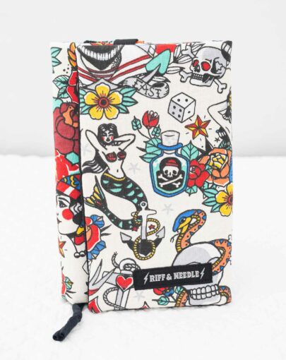 couvre livre de poche cousu main en France